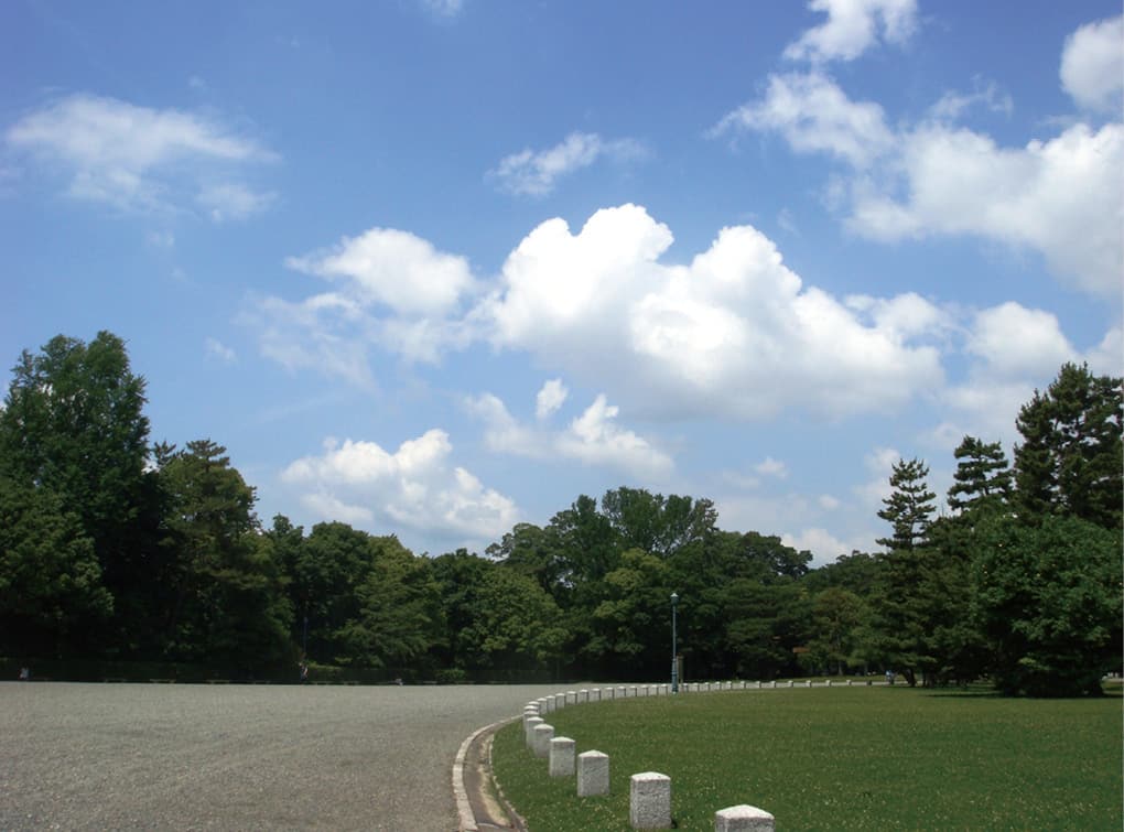 Kyoto Imperial Palace Side National Garden