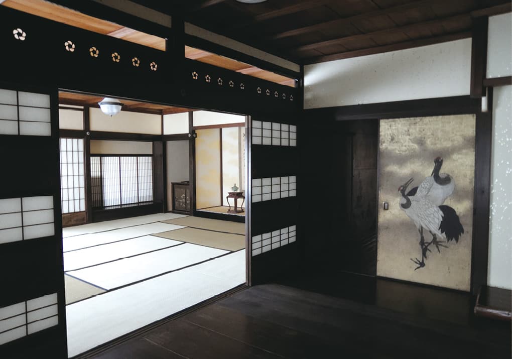 photo：Nijo Jinya (Important Cultural Property Ogawa Residence)