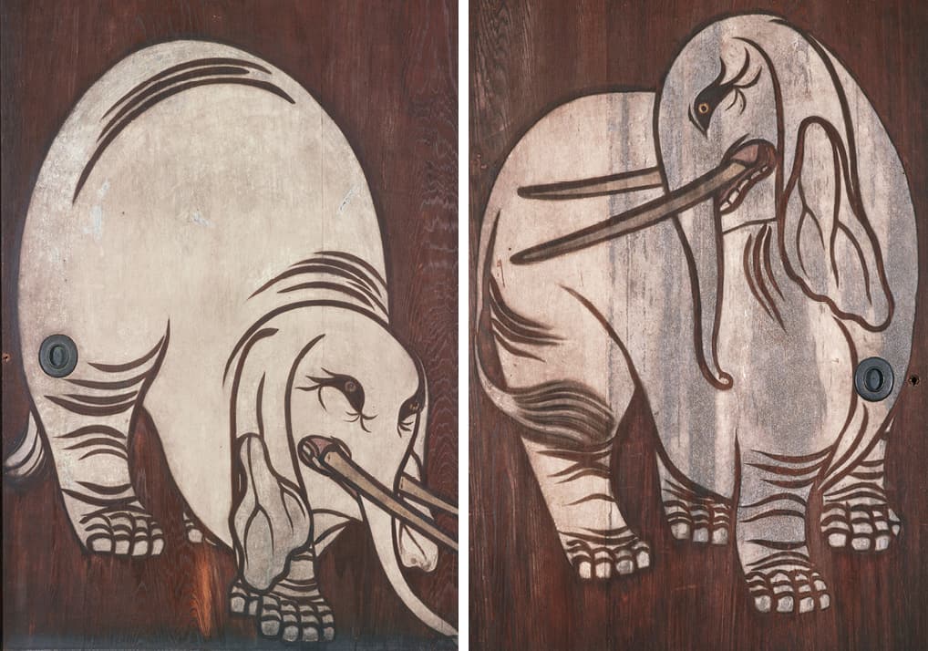 photoWhite Elephants by Sotatsu Tawaraya 