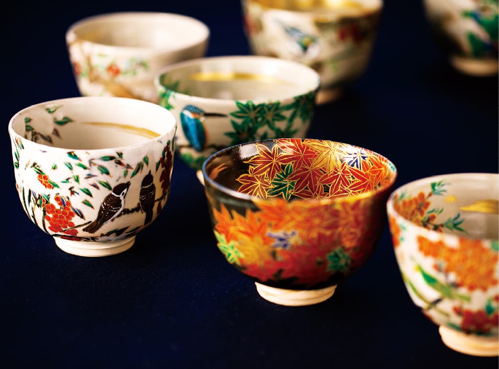 photoKyoyaki-Kiyomizuyaki bowls