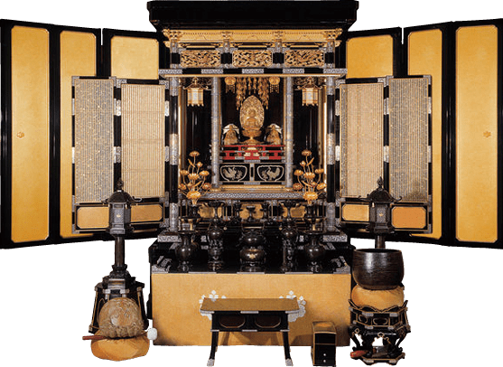 photoGolden altar in Chuzon-ji Temple style