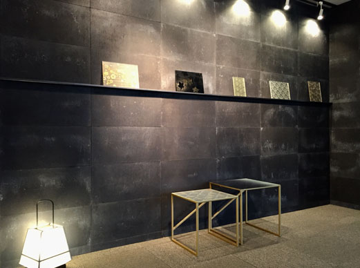 photoInterior material Showroom named “Silk Glass”