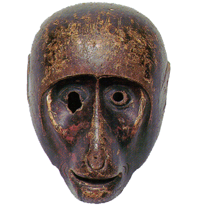 photoAn ancient Mibu Kyogen mask