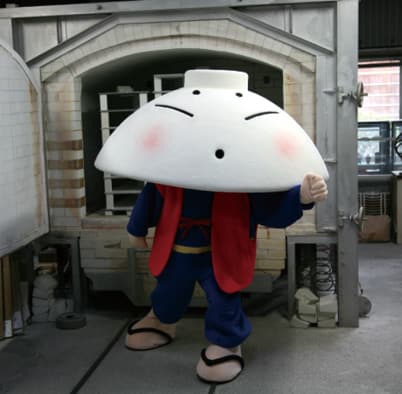 photoKiyomaro, the Kiyomizu no SATO mascot