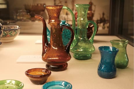 photoLebanese glasswork exhibit