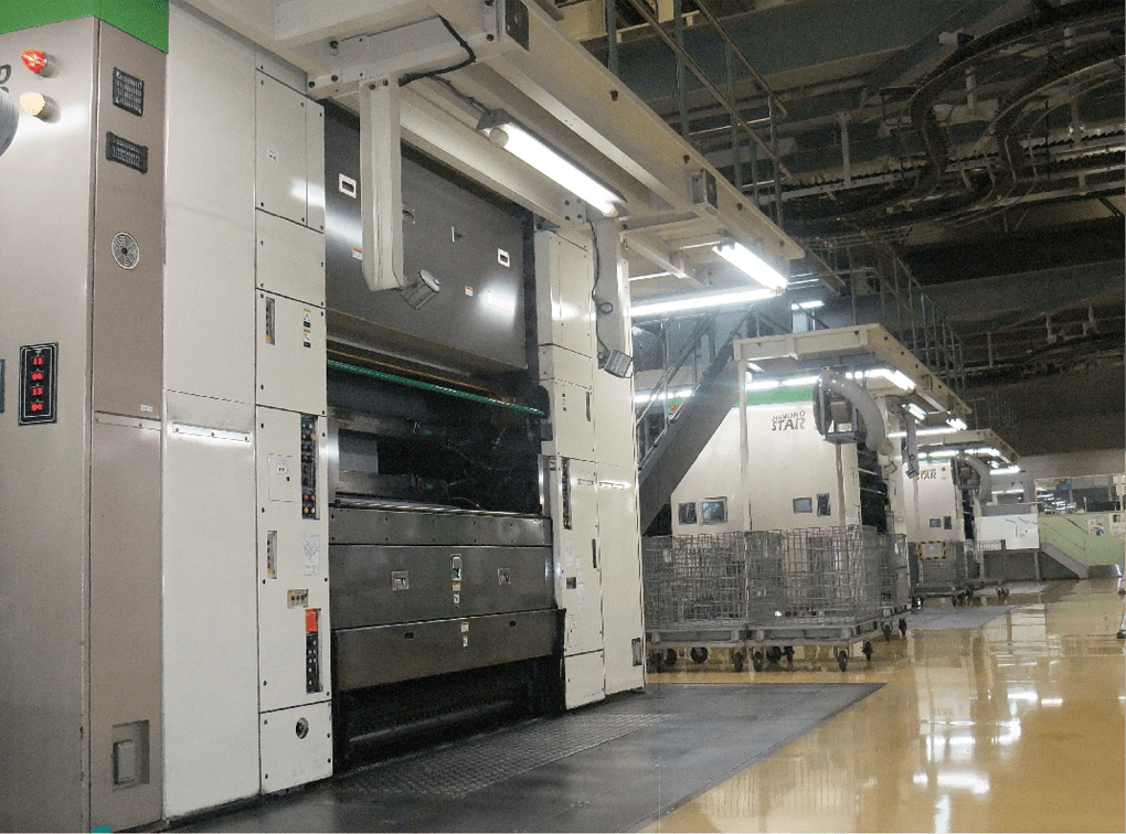 写真:朝日新聞京都工場
